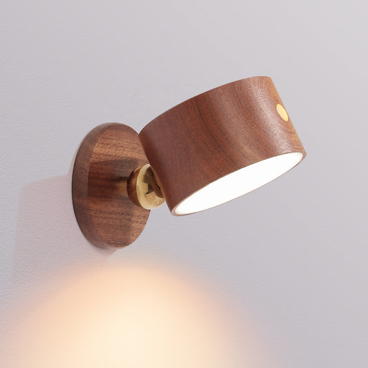 Wooden LED Wall Lamp