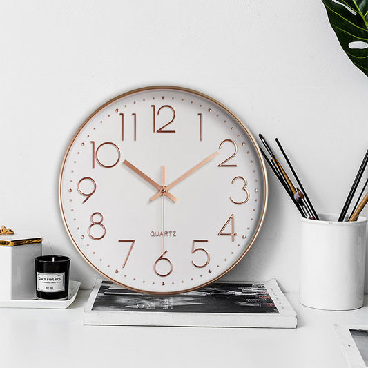 Round Plastic Wall Clock