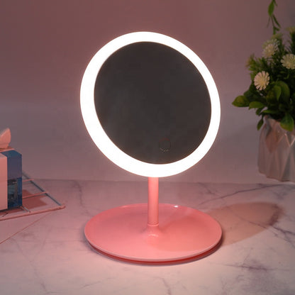 Portable Flexible Makeup Mirror with LED Lights
