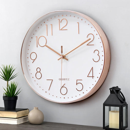 Round Plastic Wall Clock