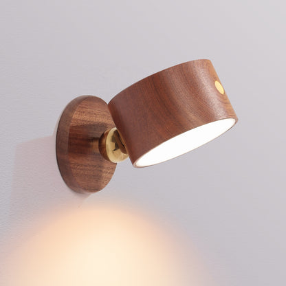 Wooden LED Wall Lamp