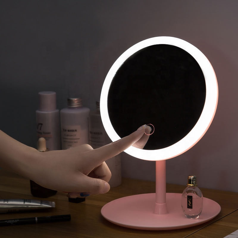 Portable Flexible Makeup Mirror with LED Lights